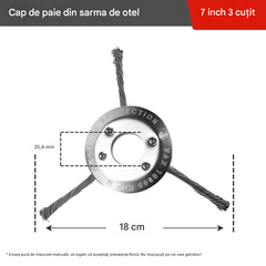 🧰🔥Ultima ofertă specială 【Cumpărați 1 și primiți 1 gratis】🔥Trimmer pentru buruieni cu fir de oțel